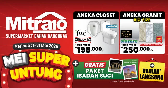 Grand Opening Mitra10 Pengayoman Makassar, Belanja Kebutuhan Rumah Lebih Hemat dengan Beragam Promo