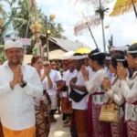 Karya Agung Pura Dalem Pingit Berlangsung Khidmat, Wabup Bagus Alit Ajak Warga Jaga Kebersamaan