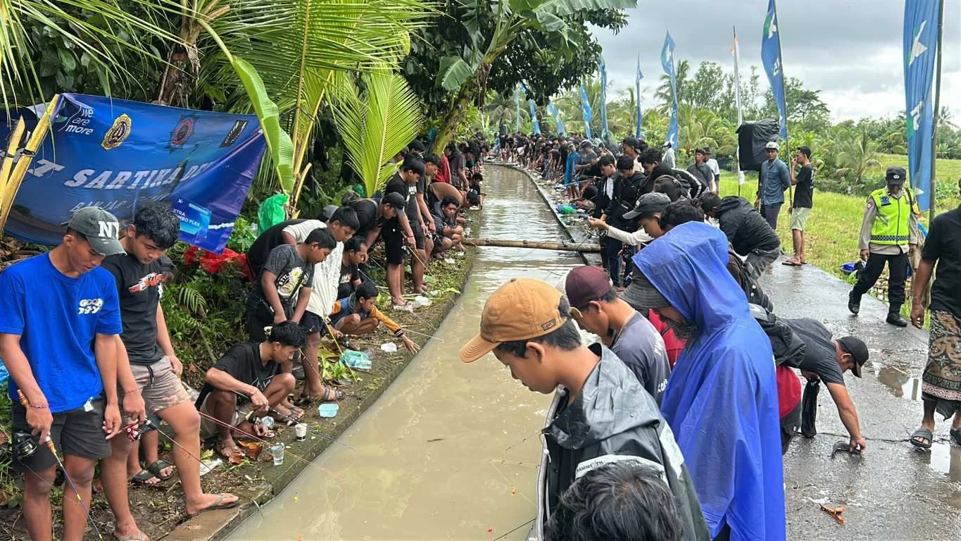 Lomba Mancing Air Deras Banjar Bengkel Diserbu Peserta, Dana Karya Pura Terus Dikumpulkan