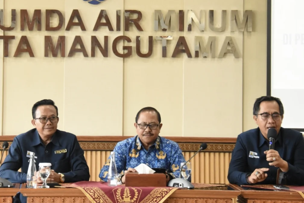 Made Putra Wijaya Resmi Dilantik Sebagai Dirum Perumdam Tirta Mangutama Badung