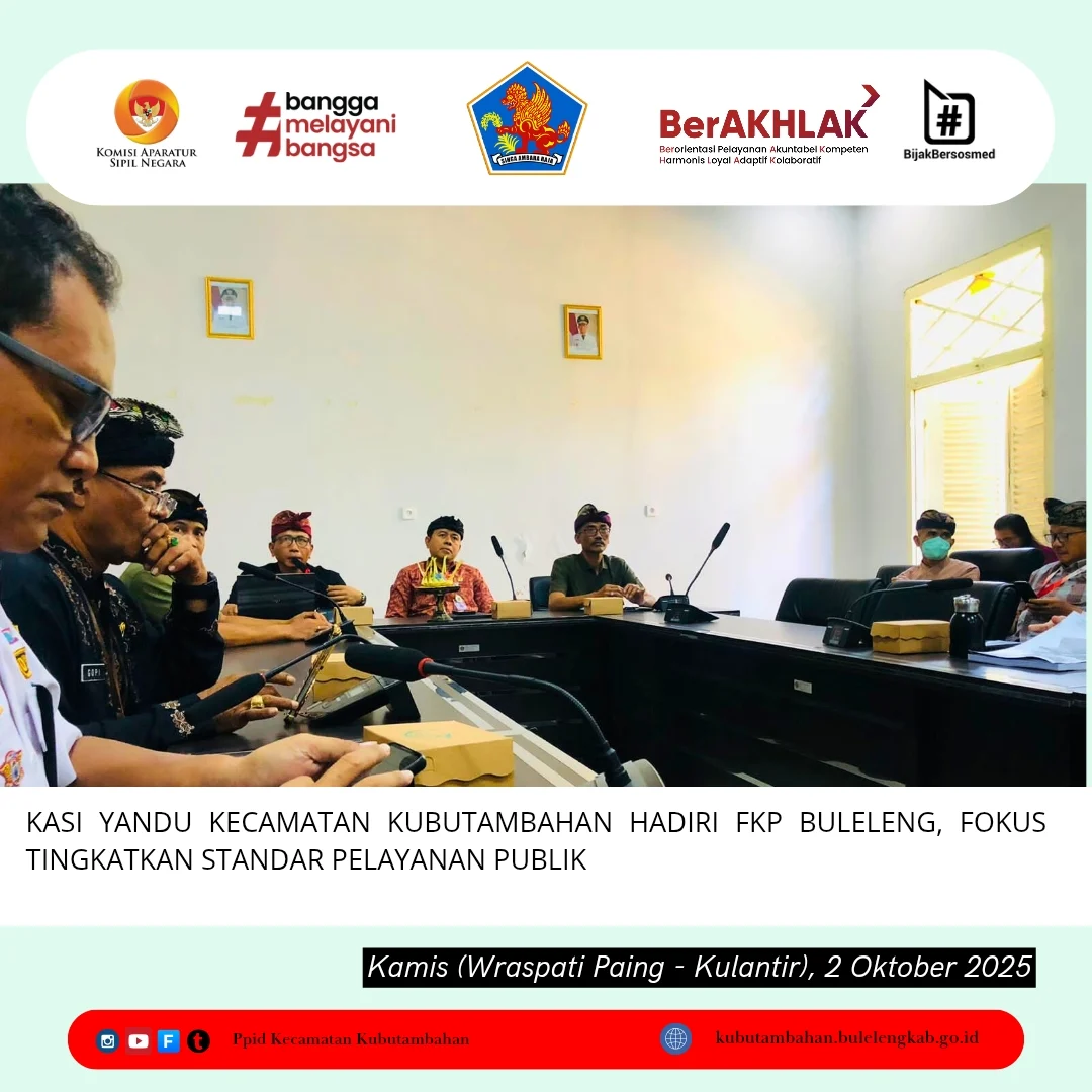 Pemerintah Kabupaten Buleleng Tingkatkan Transparansi dan Pelayanan Publik