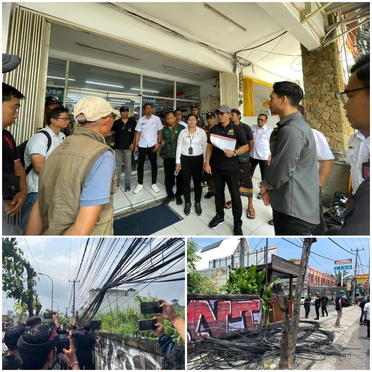 Pemkab Badung Intensifkan Penataan Utilitas, Kabel Provider Tak Aktif Dibersihkan
