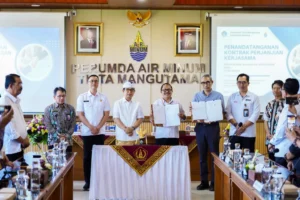Penandatanganan MoU BPSDM Perhubungan dan Pemerintah Daerah di Bali