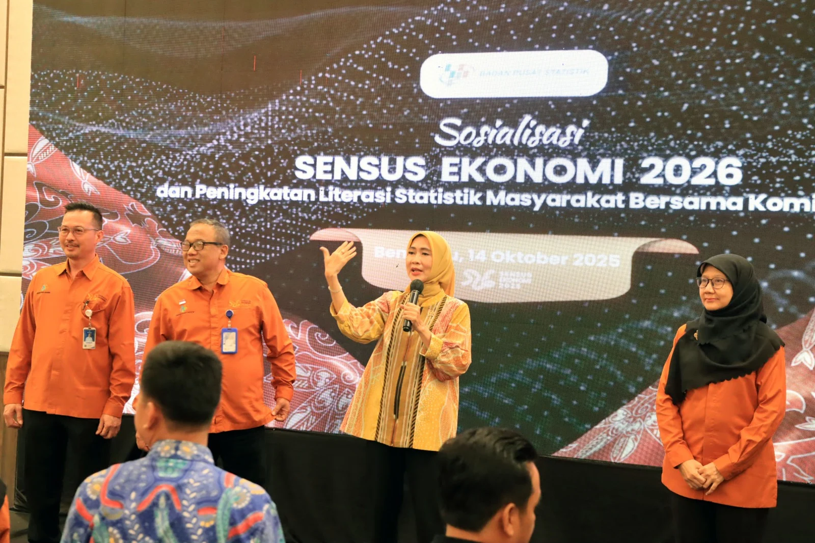 Pendataan Sensus Ekonomi 2026 di Tabanan Mulai Dengan Bupati Sanjaya Sebagai Responden Pertama