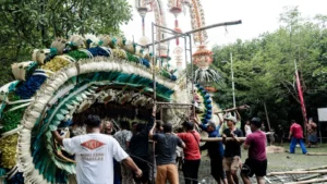 Perkuat Budaya Lokal, BTID Dorong Kreativitas Yowana Dalam Festival Penjor Desa Serangan