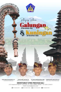 Pimpinan DPRD Bali Ucapkan Selamat Hari Raya Galungan dan Kuningan