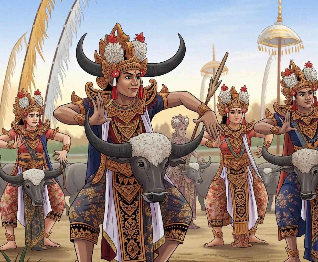 Putri Jembrana Lolos ke Ning Ayu Bali 2026, Siap Menampilkan Pesona Bumi Makepung