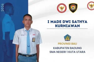 Selamat untuk I Made Dwi Sathya Kurniawan, Putra Badung yang Terpilih Sebagai Paskibraka Pusat 2026