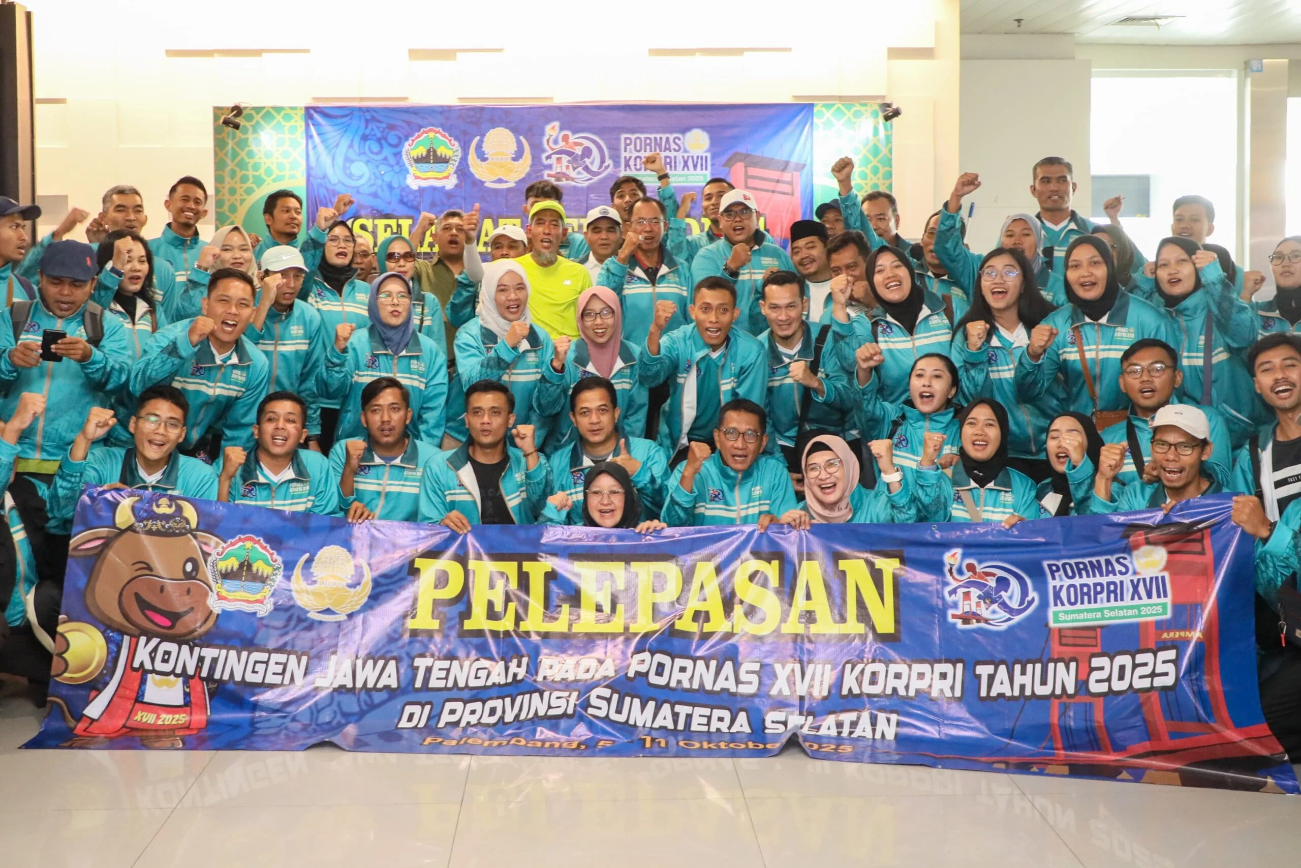 Wabup Dirga Lepas 801 Kontingen Porjar Tabanan, Tekankan Mental Juara dan Sportivitas