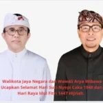 Walikota Jaya Negara dan Wawali Arya Wibawa Ucapkan Selamat Hari Suci Galungan dan Kuningan