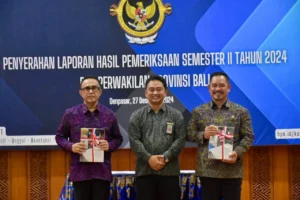 Walikota Jaya Negara Terima LHP dari BPK RI Perwakilan Bali, Kota Denpasar Raih Opini WTP Ke-14