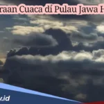 Waspada Hujan! Sebagian Besar Pulau Jawa Diguyur Hujan Ringan Hingga Lebat Hari Ini