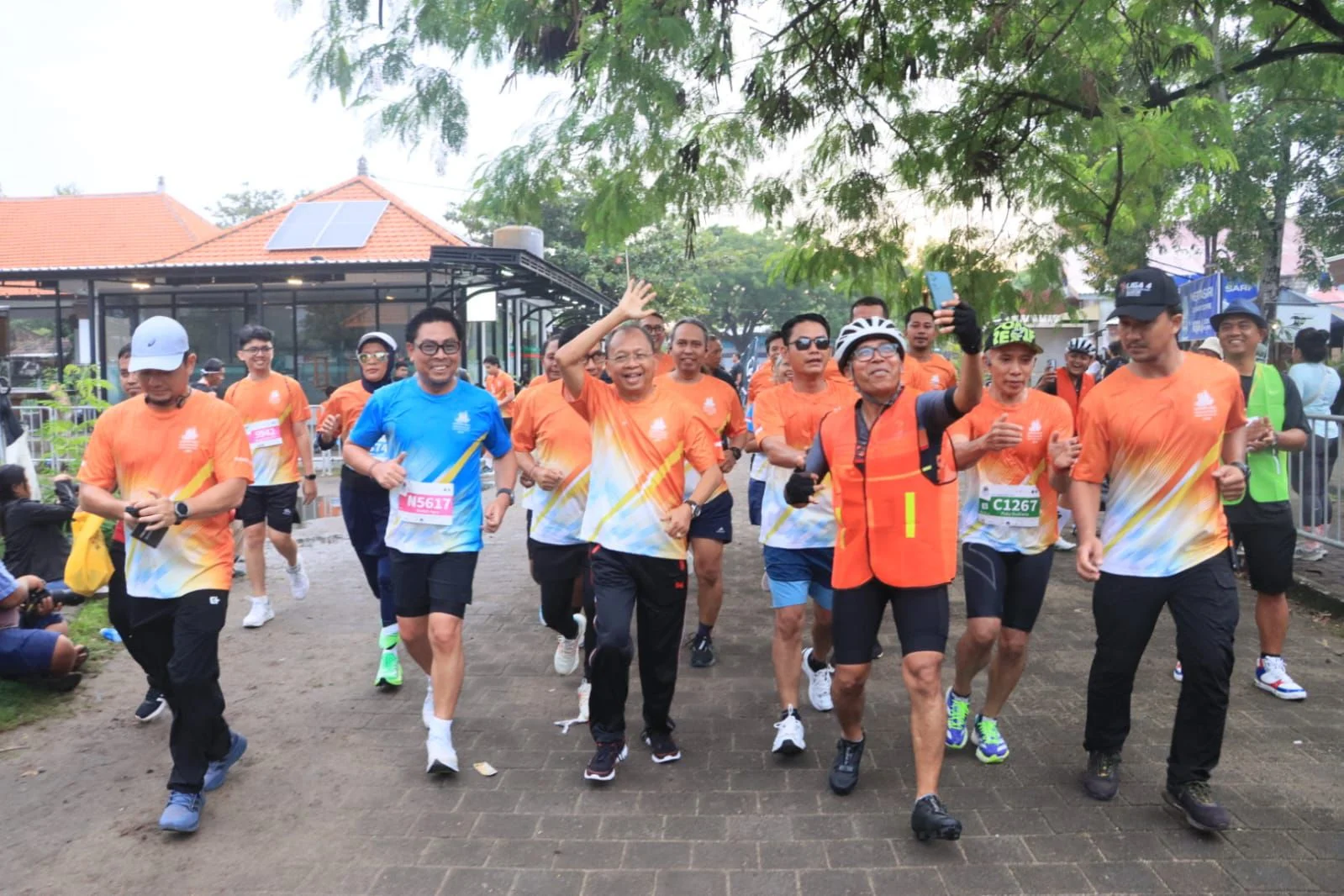 Wawali Arya Wibawa Lepas Peserta NCC Motorun 2026, Sanur Jadi Panggung Sport Tourism